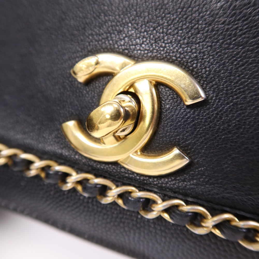 Chanel Chain Shoulder Bag Black - 14
