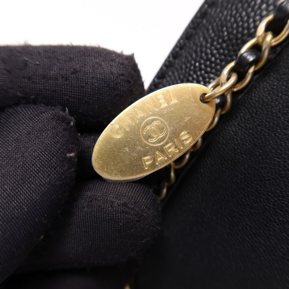 Chanel Chain Shoulder Bag Black - 15