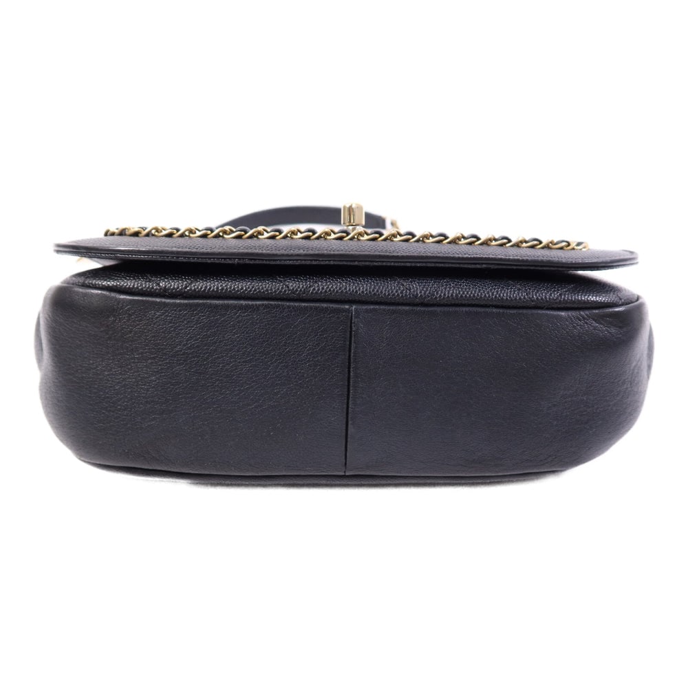 Chanel Chain Shoulder Bag Black - 4