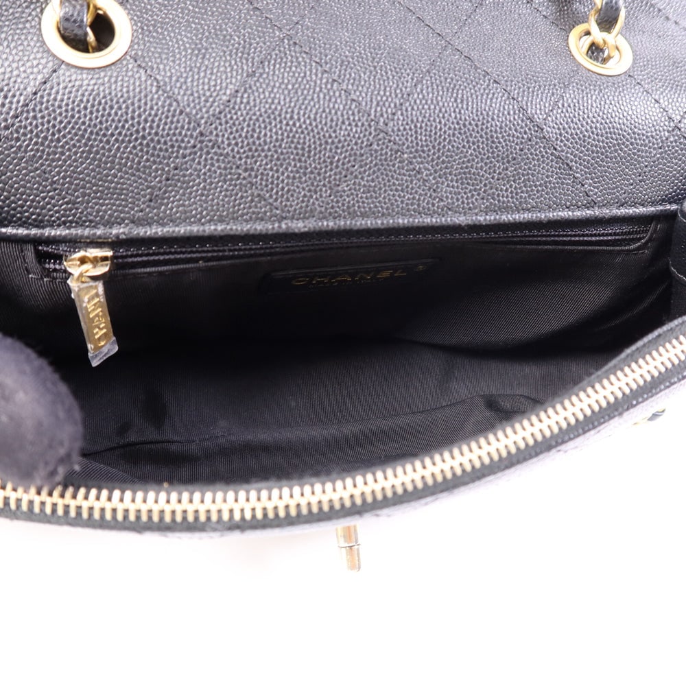 Chanel Chain Shoulder Bag Black - 5