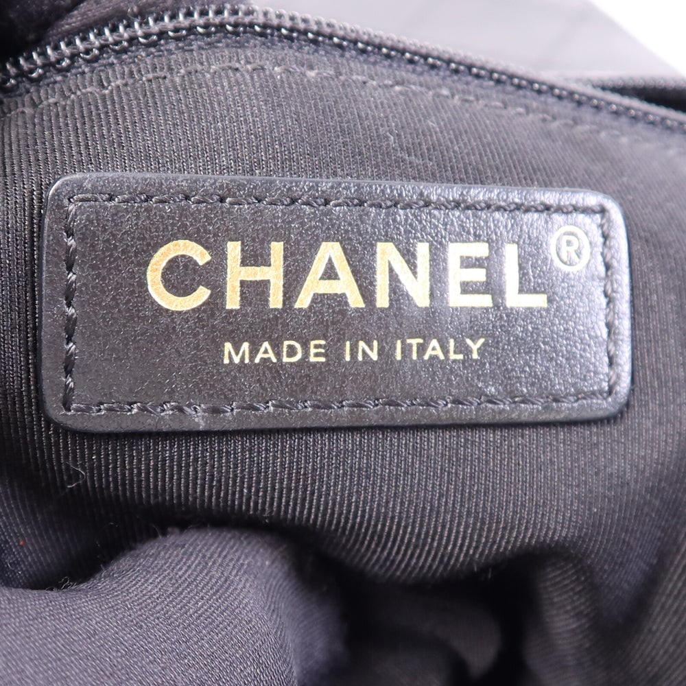 Chanel Chain Shoulder Bag Black - 6