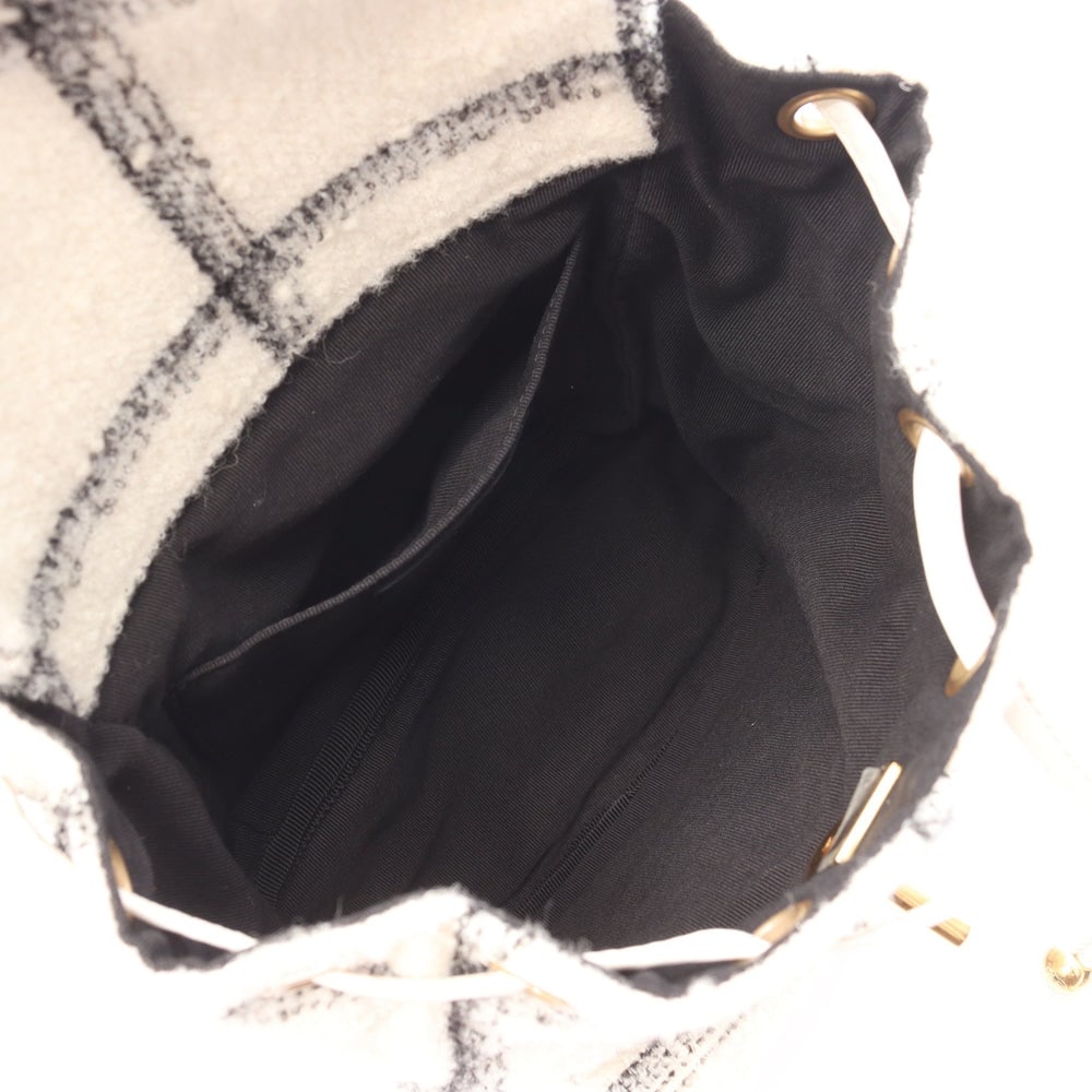 Chanel Coco Mark Backpack Tweed - 3