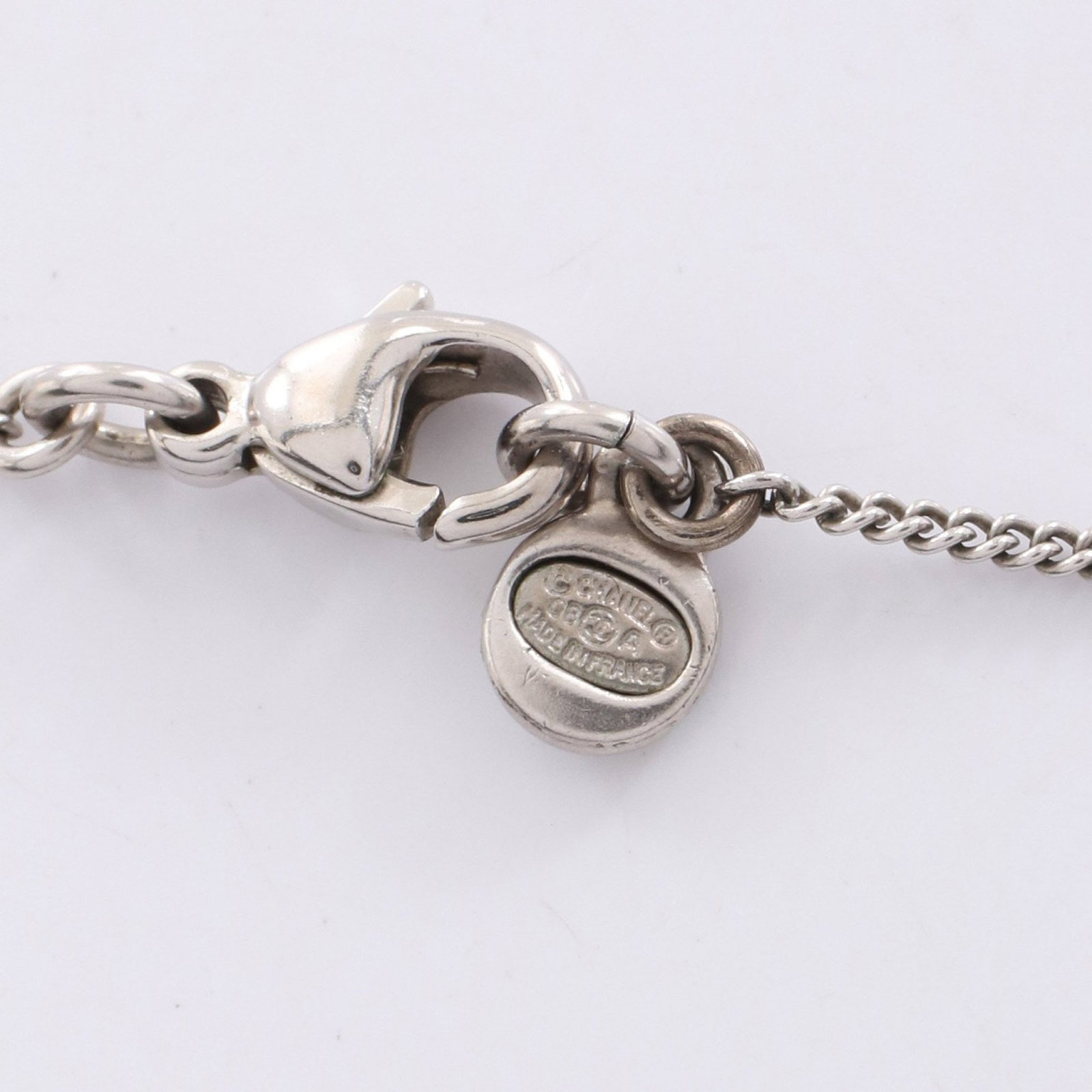 Chanel Clover Coco Mark Silver - 4