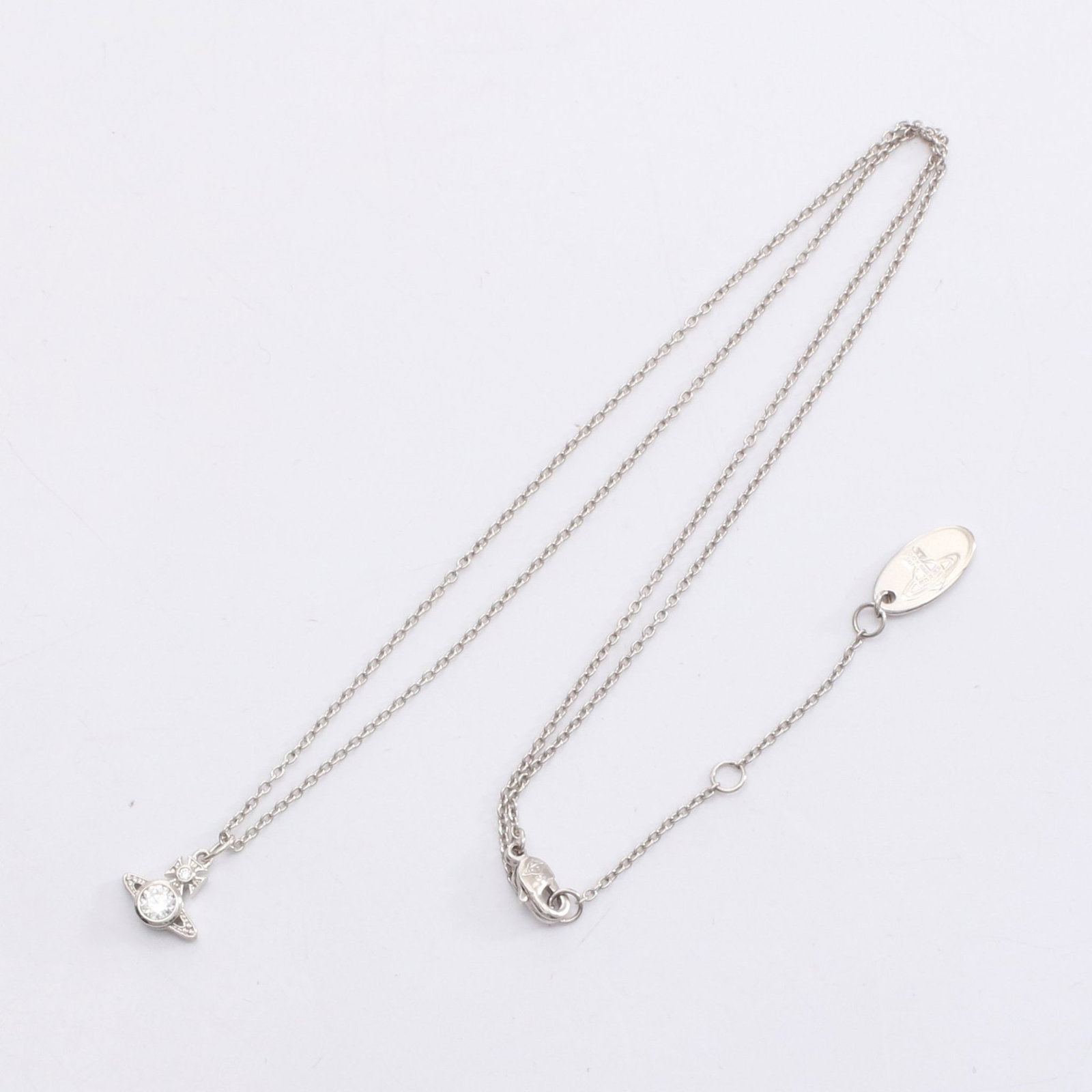 Vivienne Orb Silver Necklace - 3