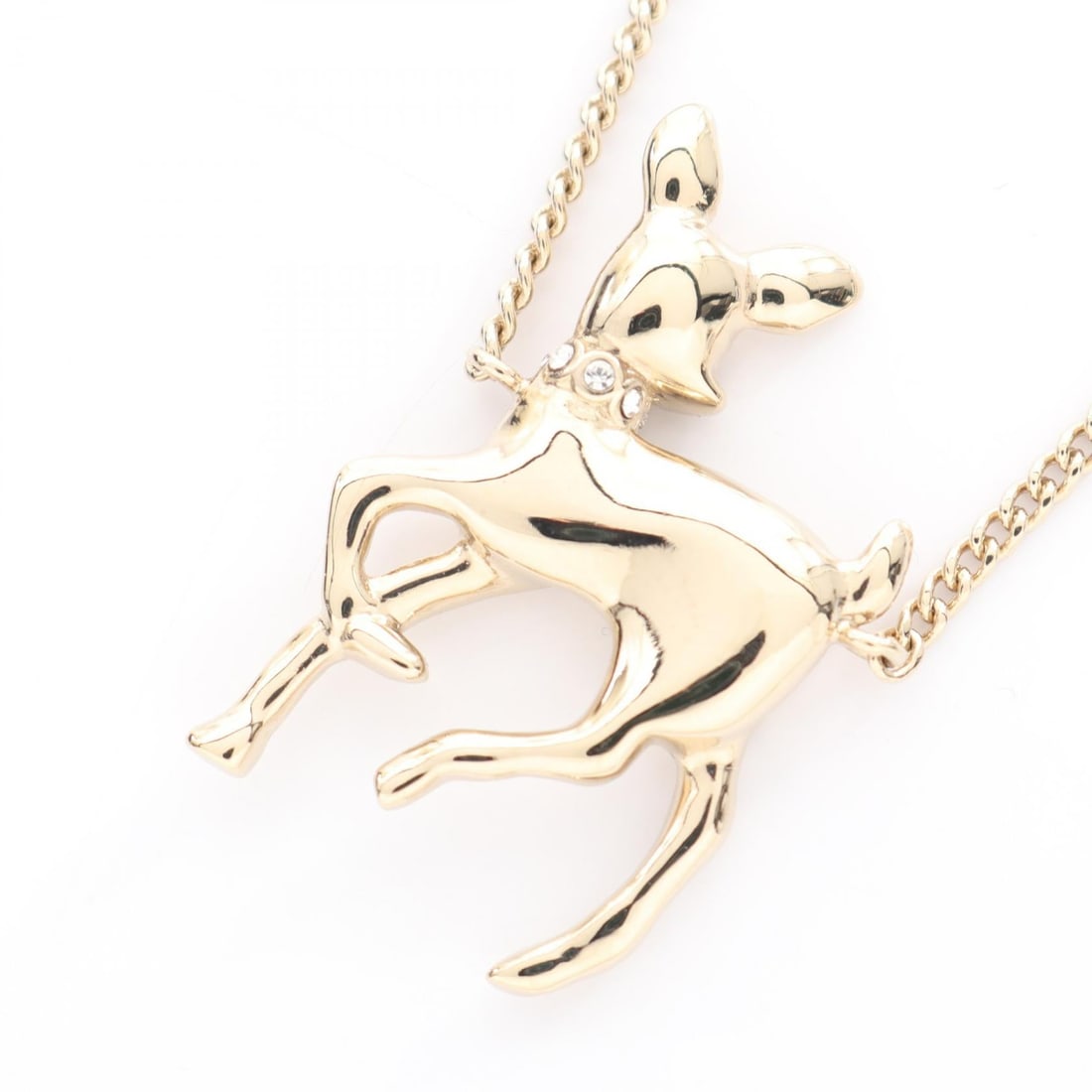 Chanel Coco Mark Bambi Necklace - 2