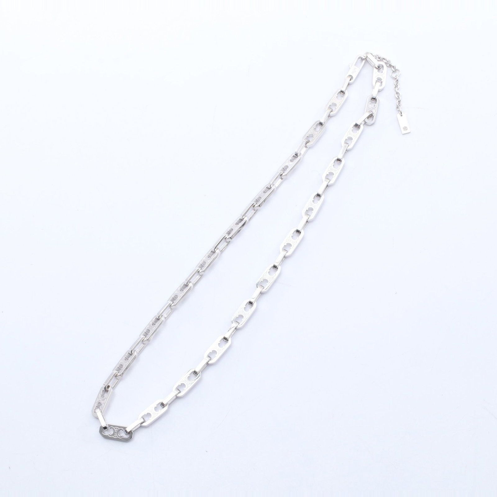 Celine Triomphe Octagon Necklace - 2