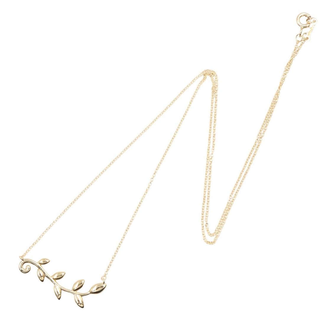 Tiffany Olive Leaf Vine Necklace - 2
