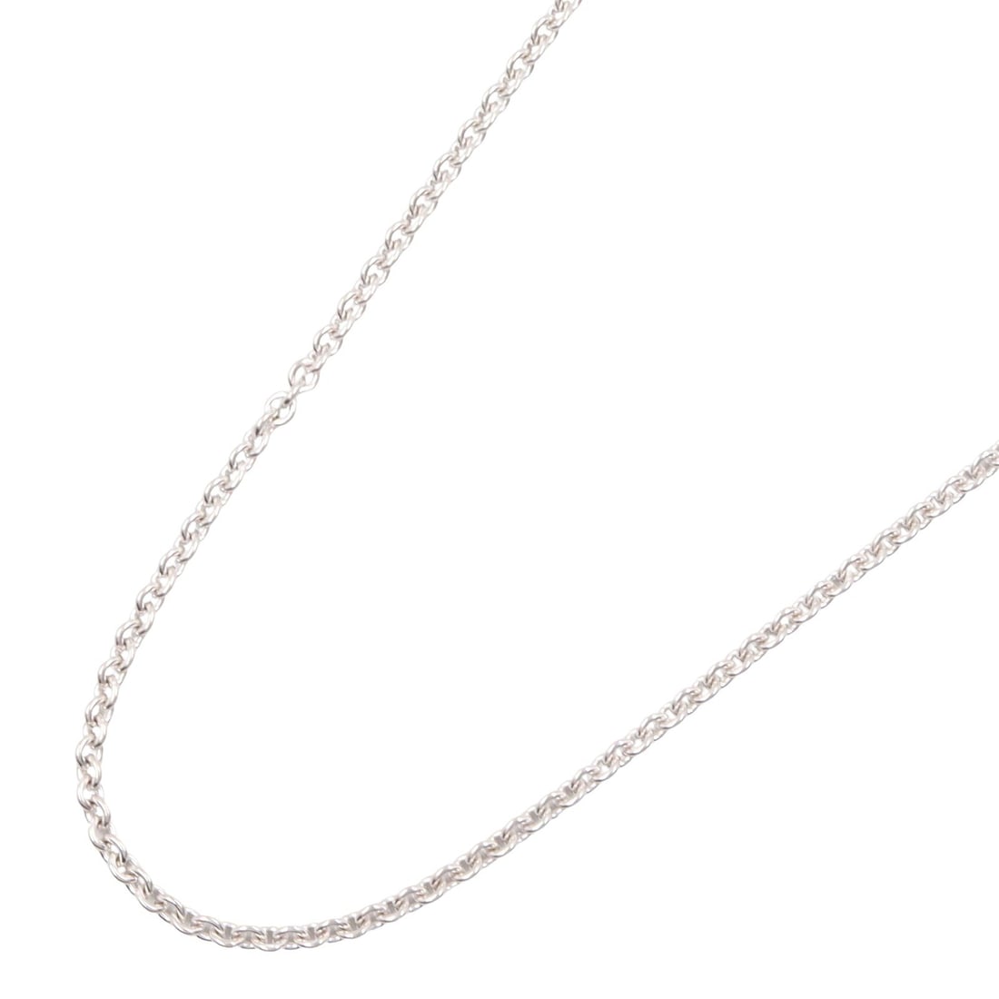 Cartier Chain Necklace White Gold: Chain necklace in K18 white gold.