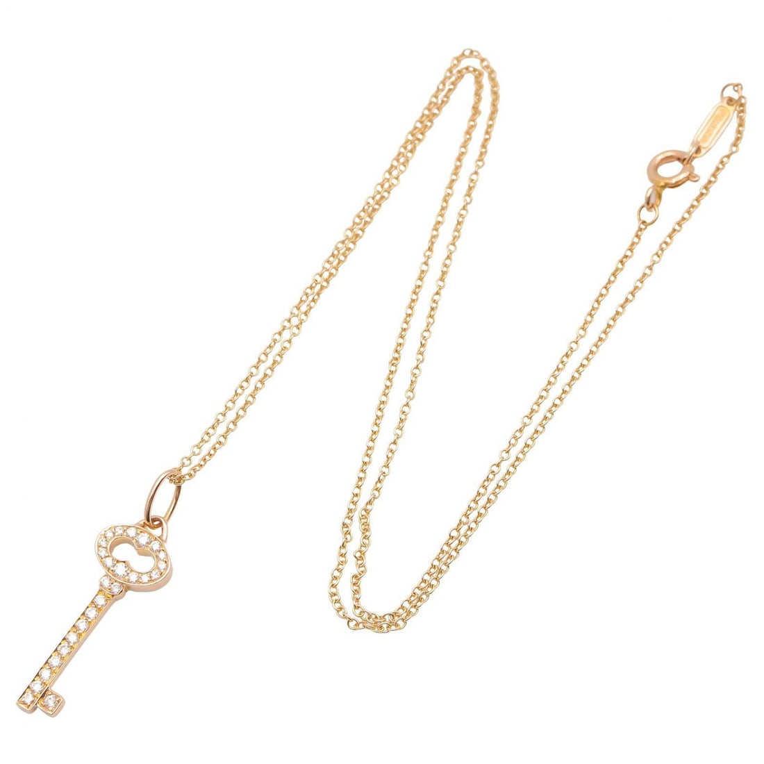 Tiffany Mini Oval Key Necklace - 2