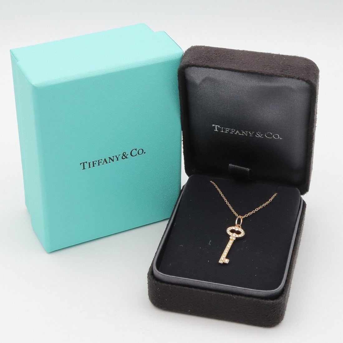 Tiffany Mini Oval Key Necklace - 7