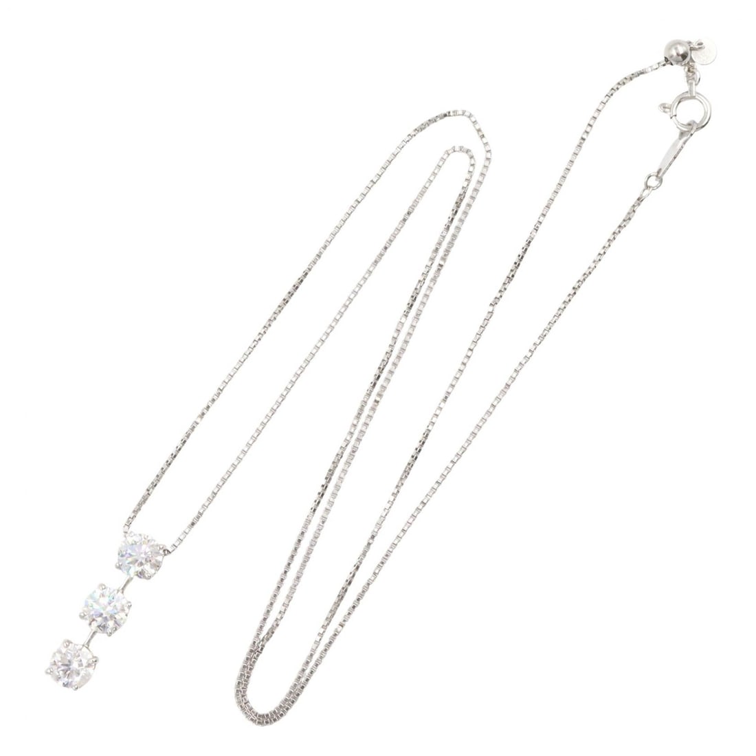 Diamond Necklace Platinum - 2