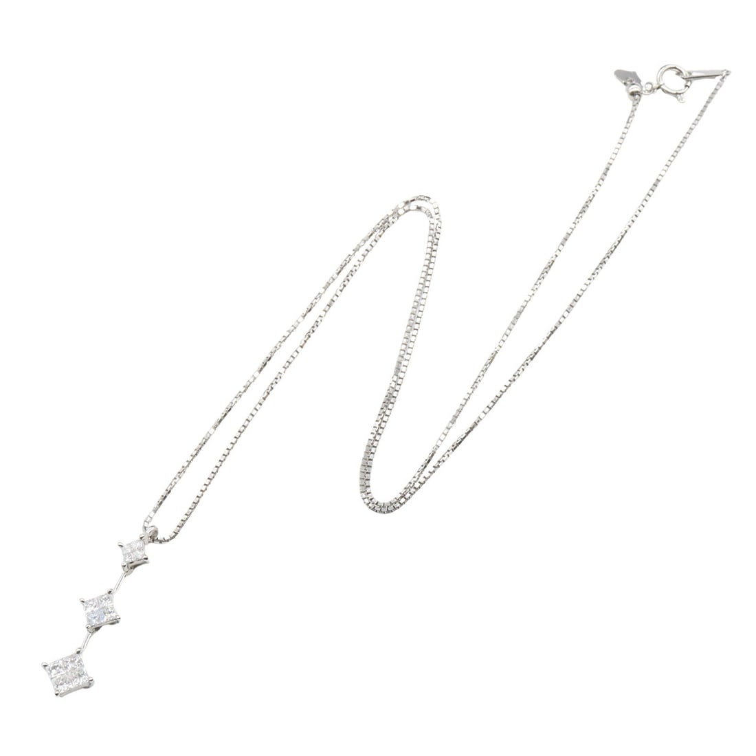 Diamond Necklace Platinum - 2