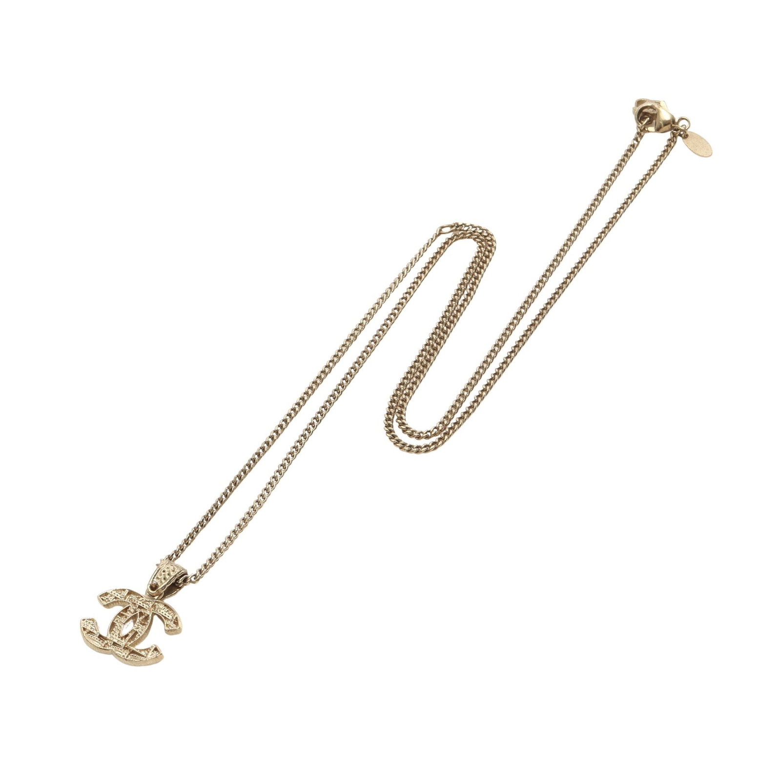 Chanel Coco Mark GP Gold Necklace - 2