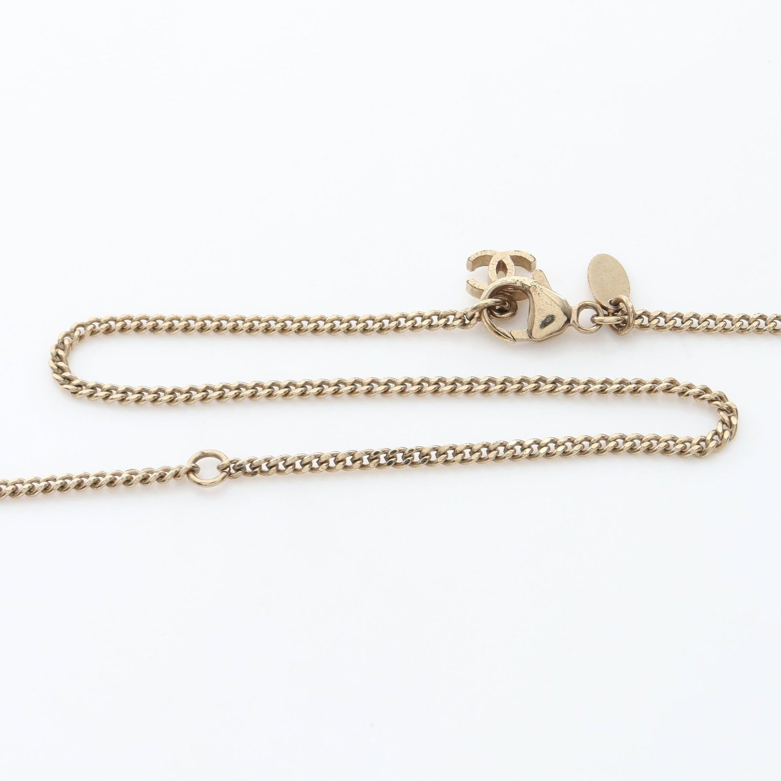 Chanel Coco Mark GP Gold Necklace - 3