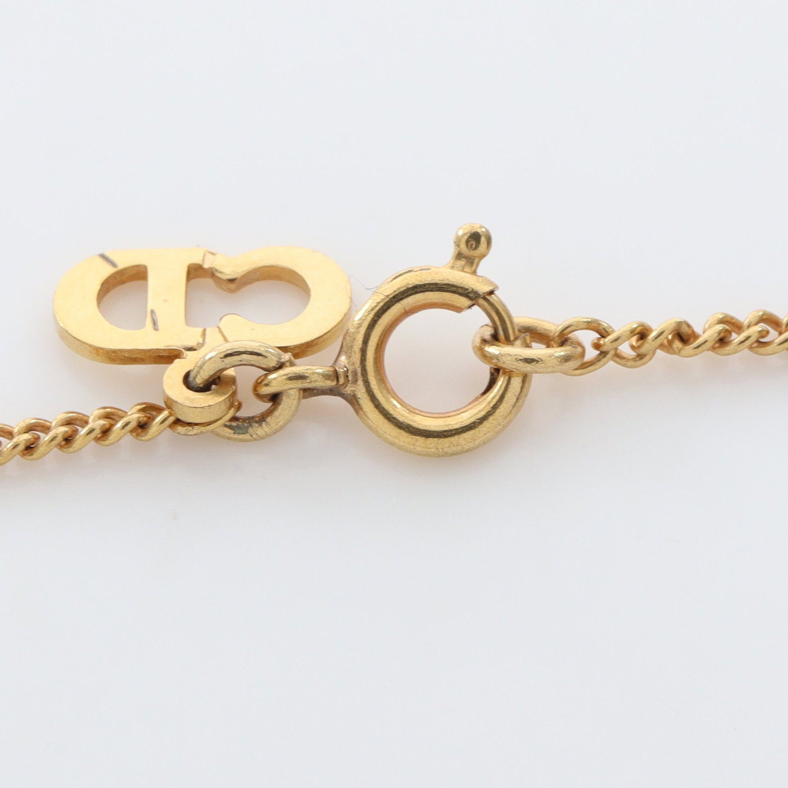 Dior CD Circle GP Gold Necklace - 4