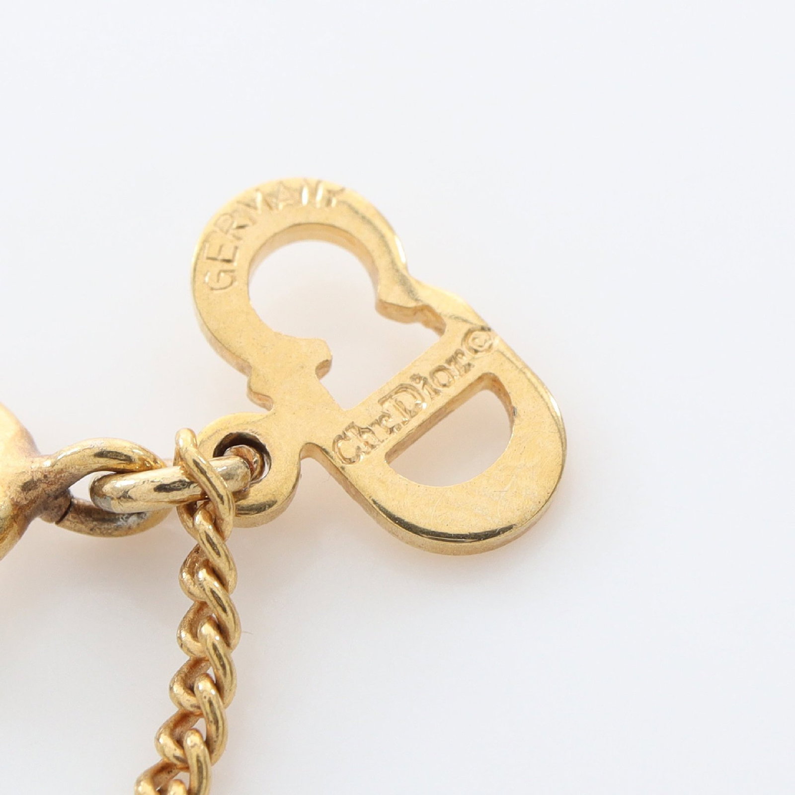 Dior CD Circle GP Gold Necklace - 5