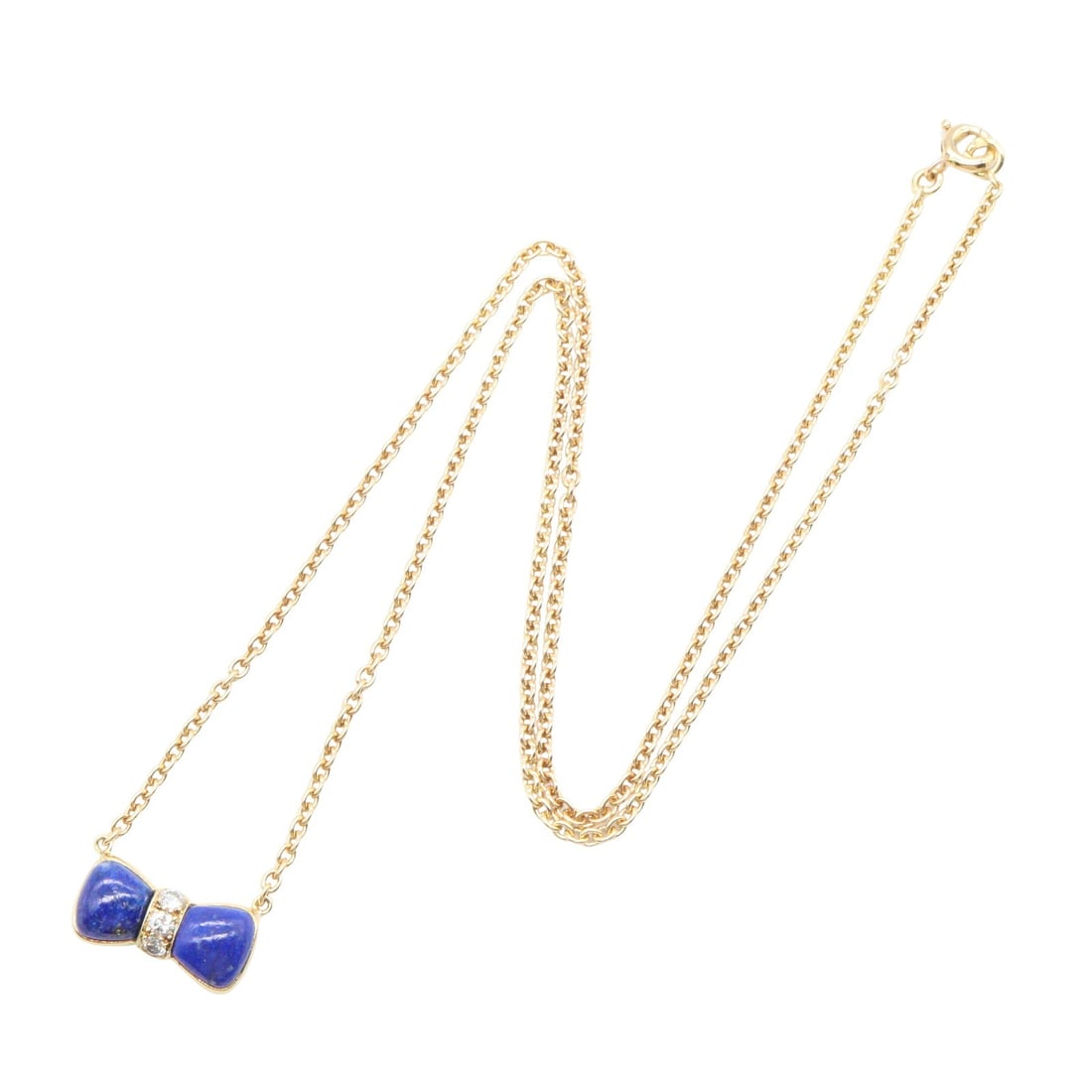 VCA Wild Papillon Lapis Necklace - 2