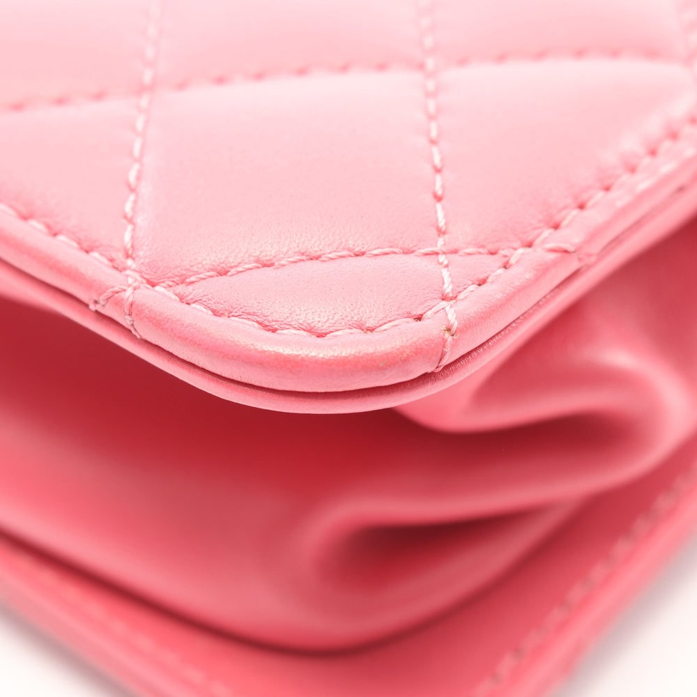 Chanel Coco Mark Chain Bag Pink - 6