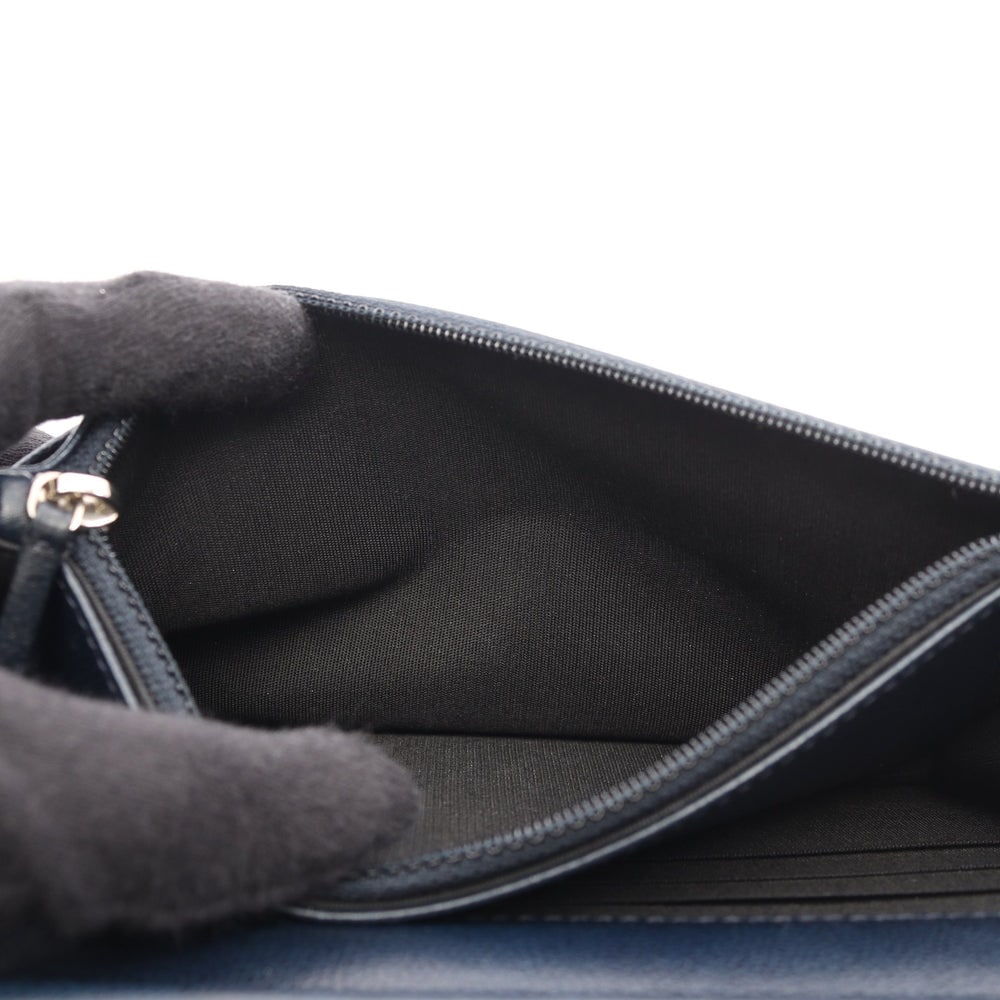 Chanel Chain Wallet Navy - 7