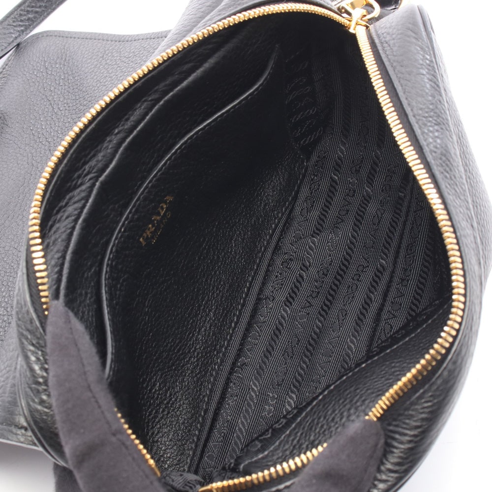 Prada Vitello Phenix Shoulder Black - 3