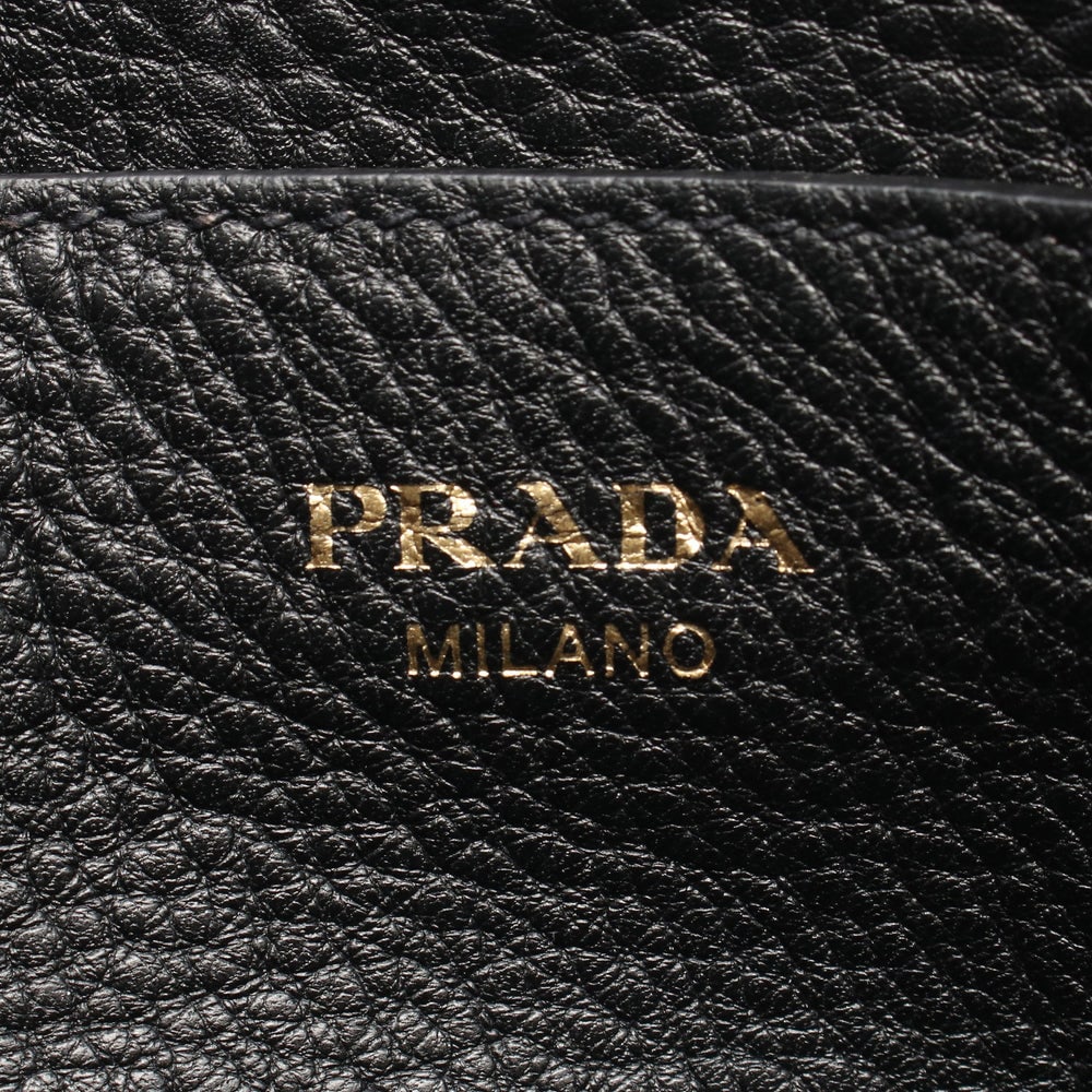 Prada Vitello Phenix Shoulder Black - 4