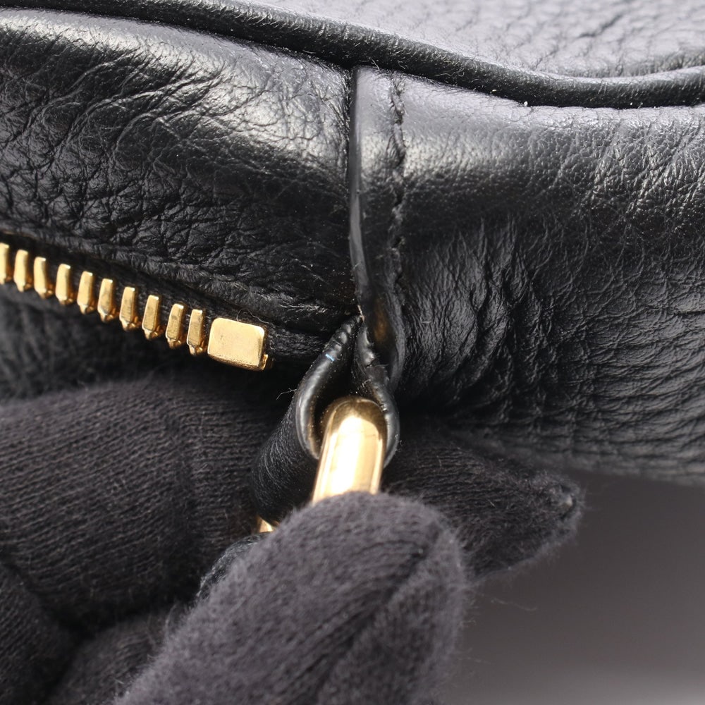 Prada Vitello Phenix Shoulder Black - 5
