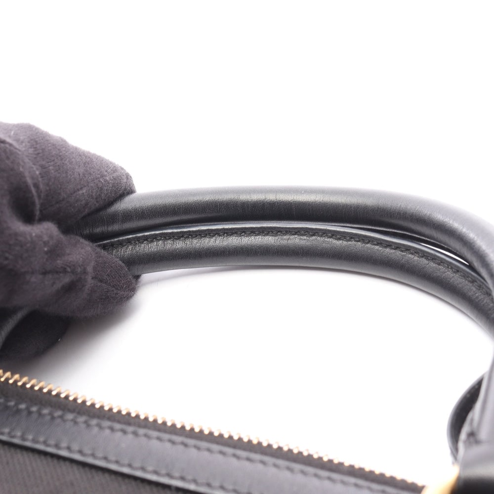 Prada Canvas Handbag Black - 14