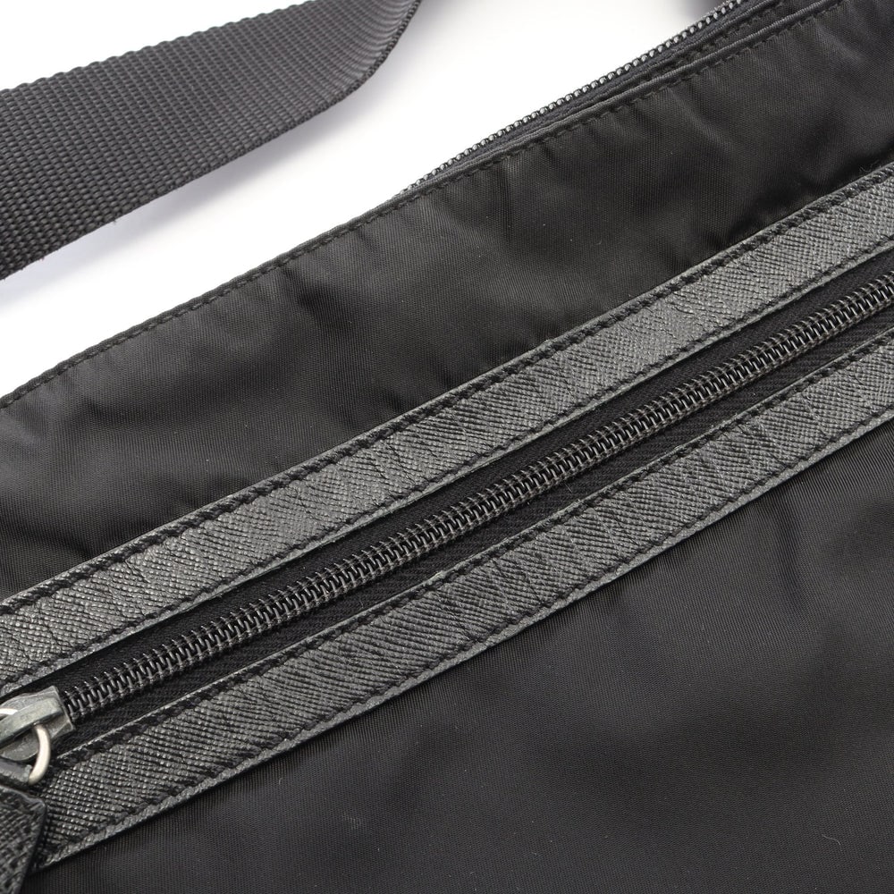 Prada Triangle Logo Shoulder Black - 5