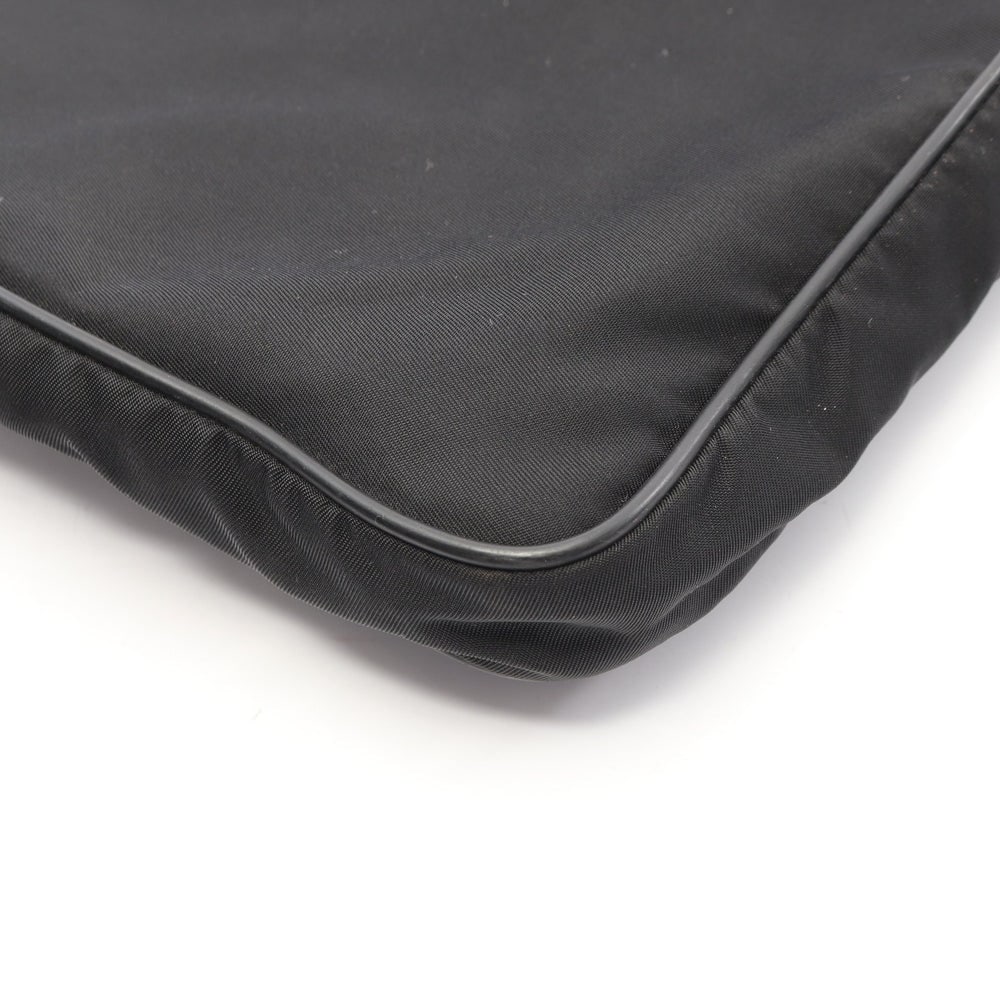 Prada Triangle Logo Shoulder Black - 6