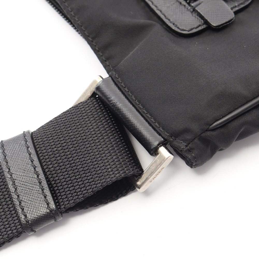Prada Triangle Logo Shoulder Black - 7