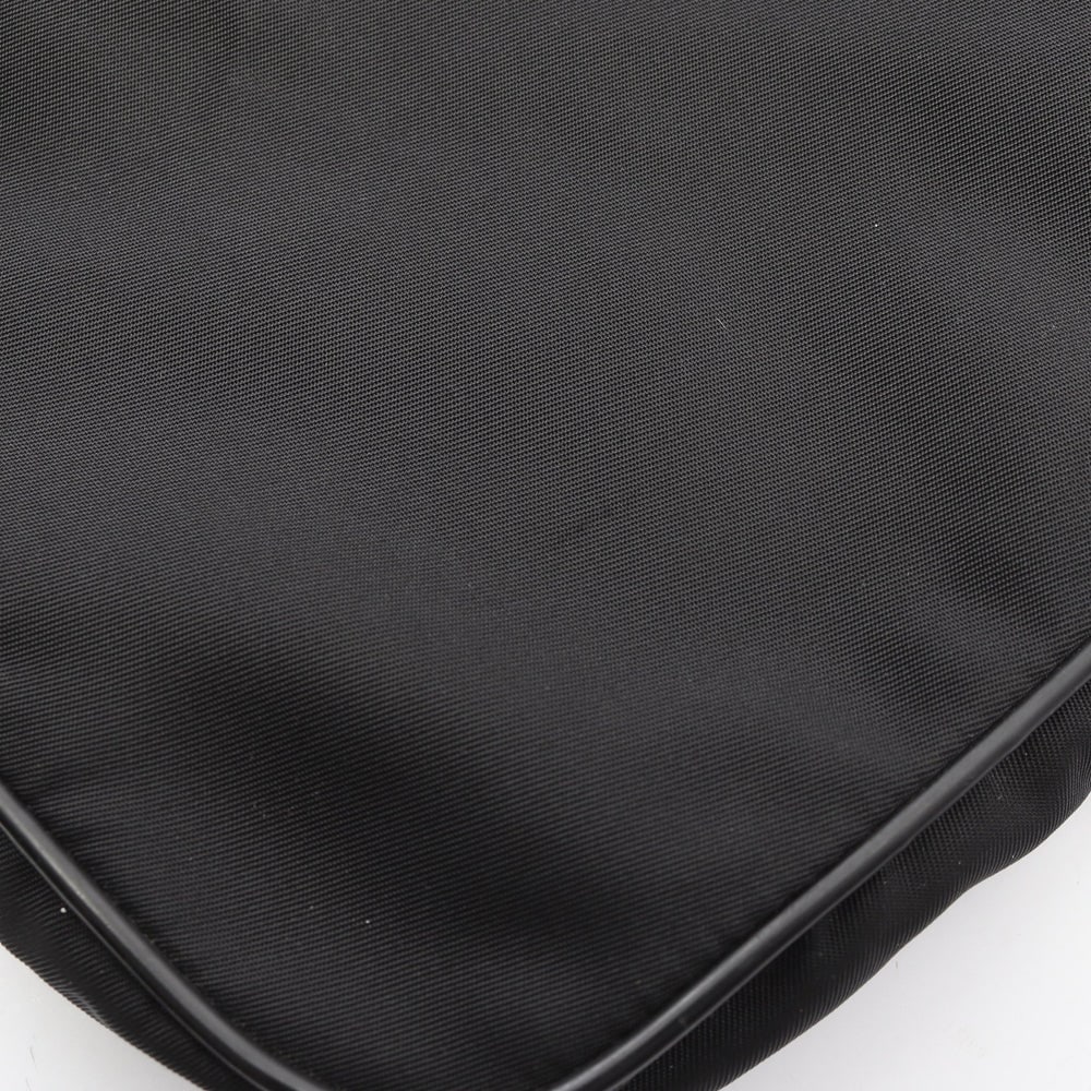 Prada Triangle Logo Shoulder Black - 9