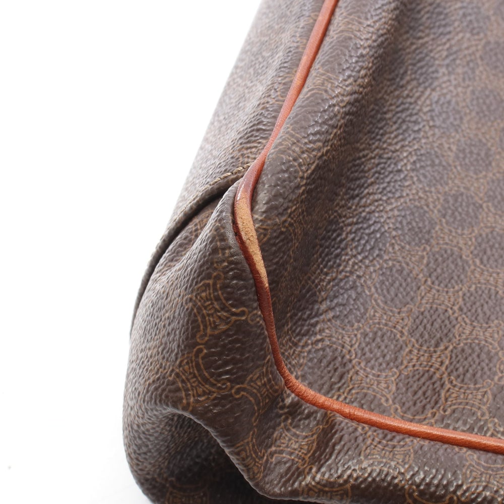 Celine Macadam Mini Tote Dark Brown - 9