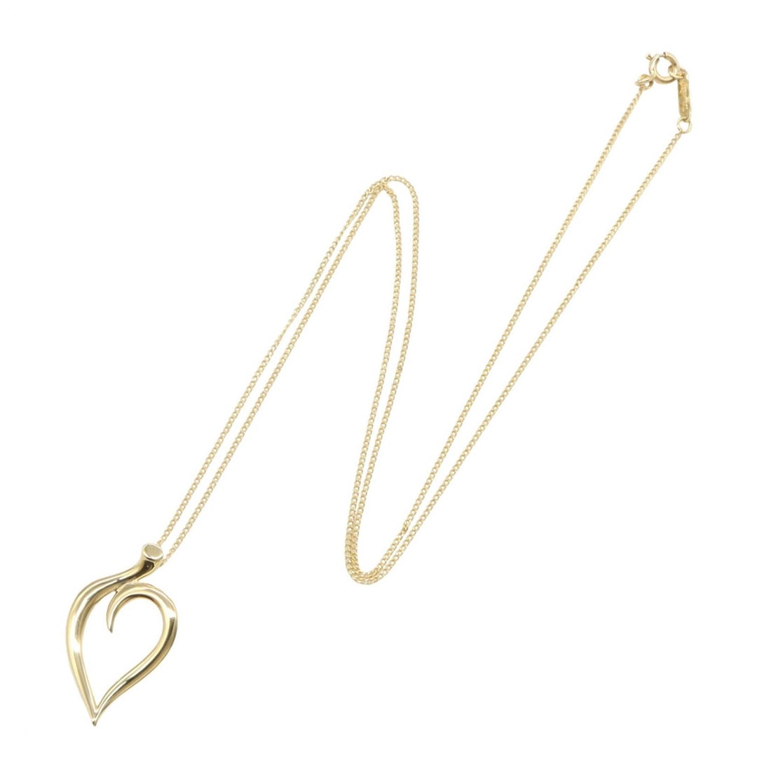 Tiffany Leaf Heart Necklace - 2