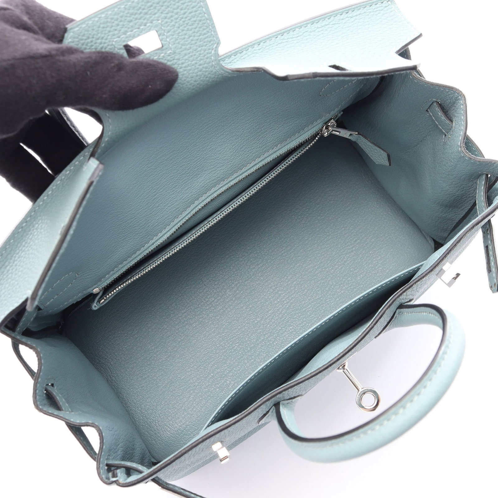 Hermes Birkin 25 Light Blue - 3