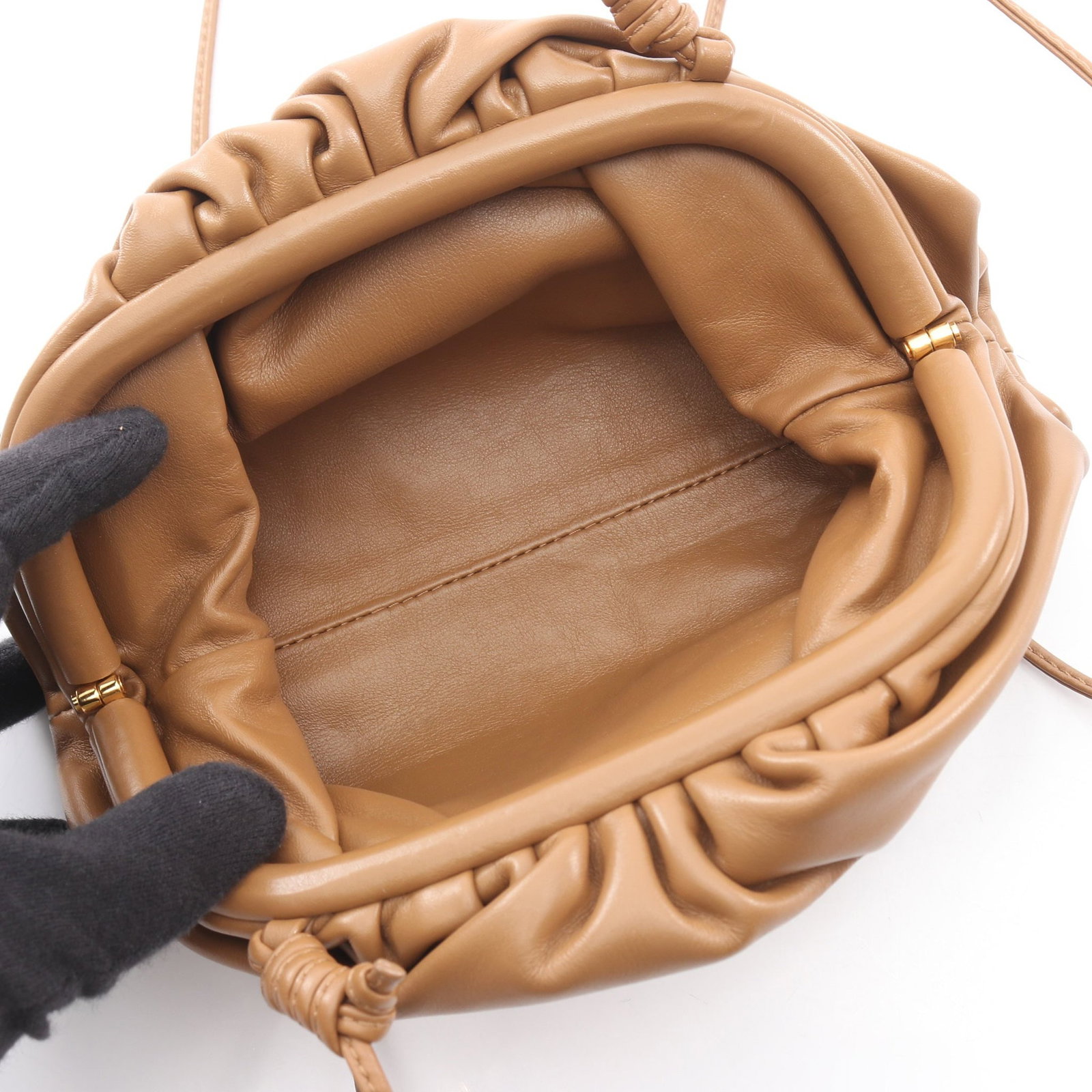Bottega Mini The Pouch Brown - 3