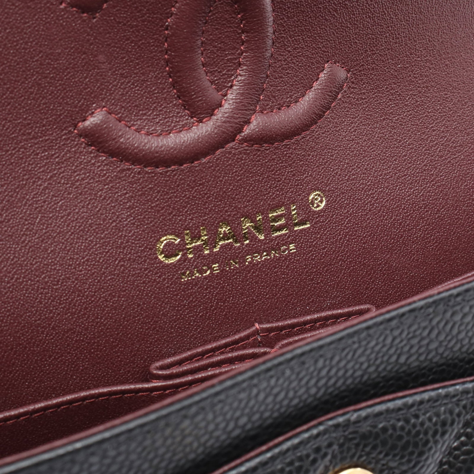 Chanel Double Flap Black Caviar - 4