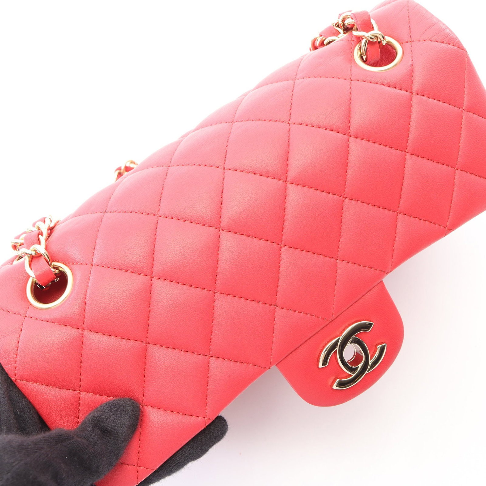 Chanel Double Flap Pink - 8
