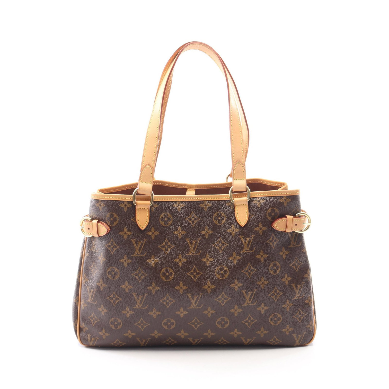 LV Batignolles Horizontal Monogram: Batignolles Horizontal shoulder bag in brown Monogram canvas. Size 37 x 25 x 13 cm.