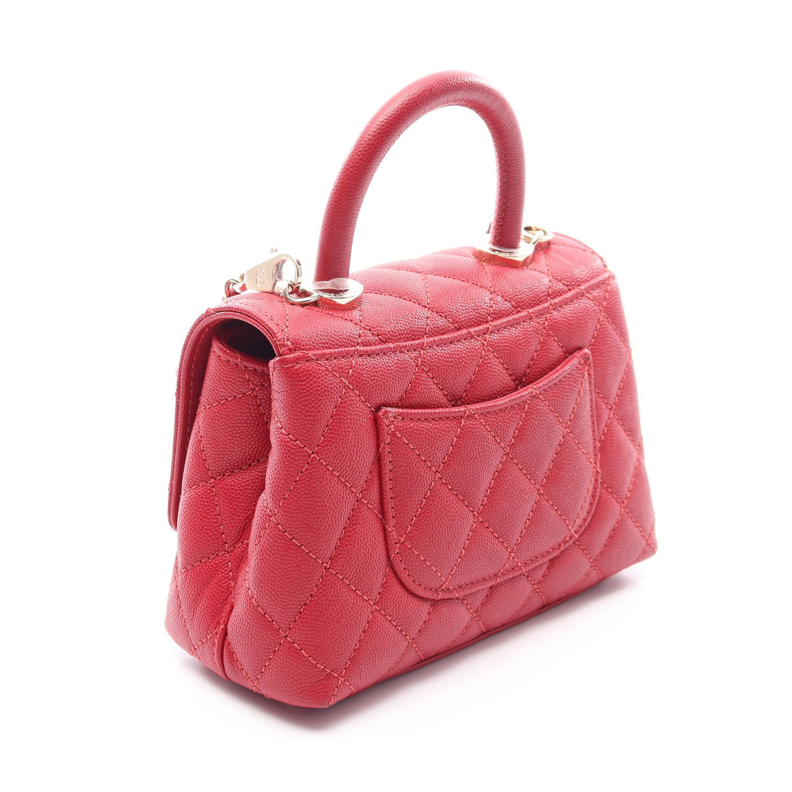 Chanel Coco Handle XXS Red - 2