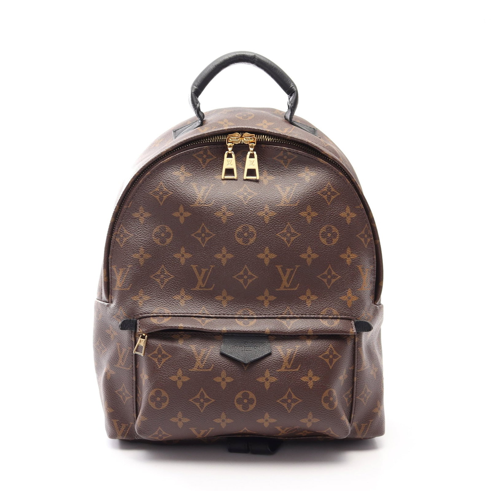 Louis Vuitton Palm Springs MM: Brown monogram backpack.