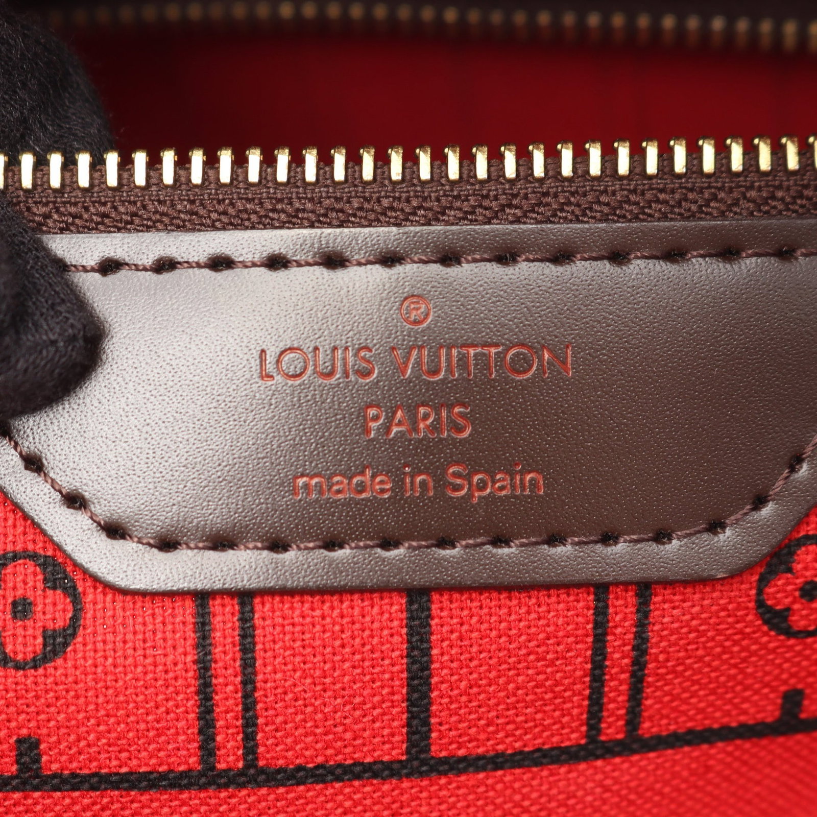LV Neverfull MM Damier Ebene - 4