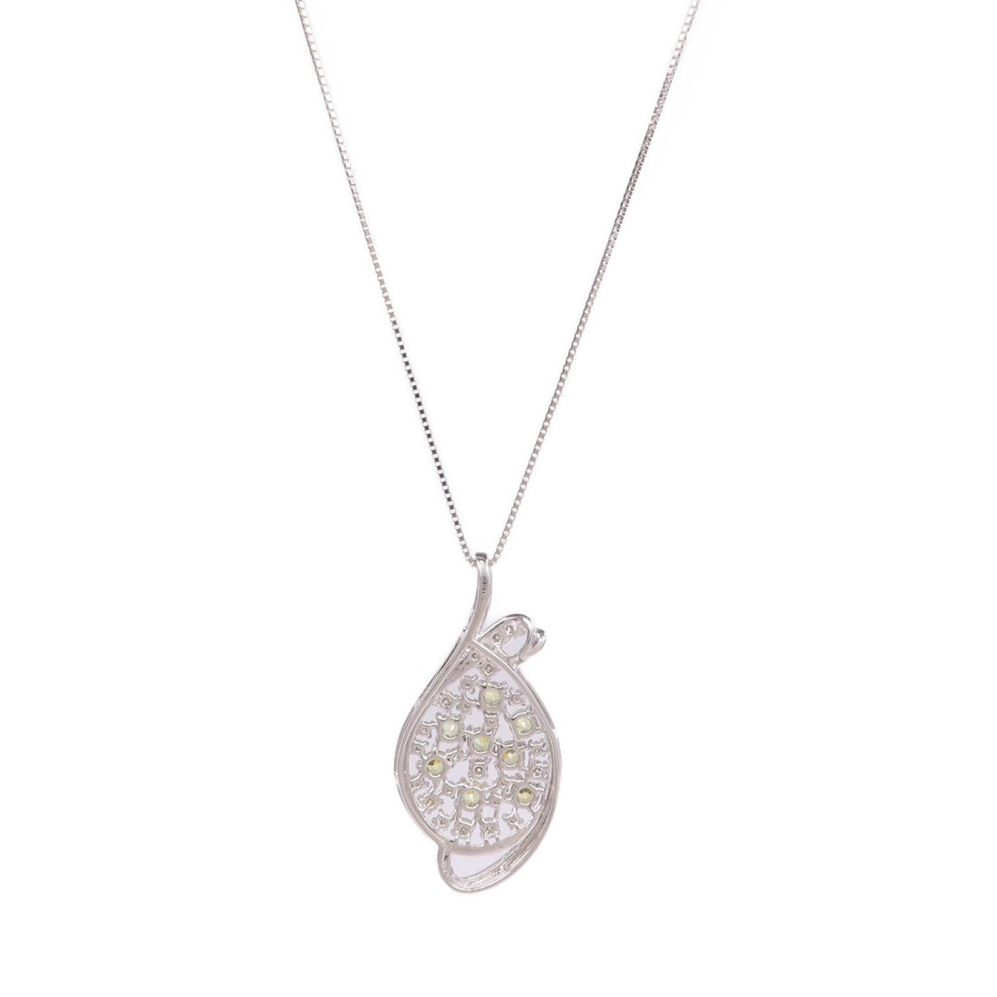 Demantoid Garnet Diamond Platinum - 2