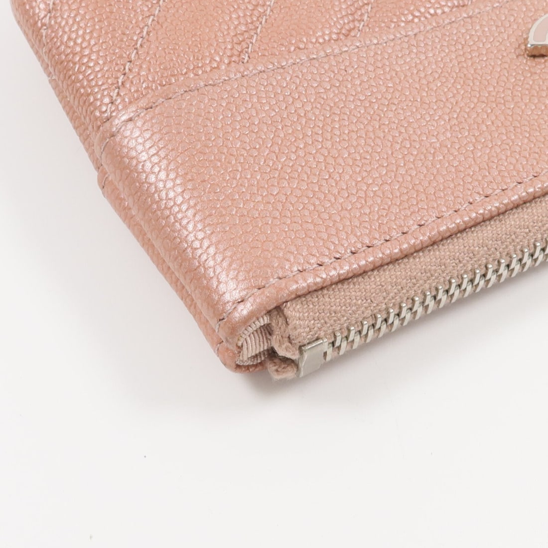 Chanel Zip Mini Pouch Dusty Pink - 15