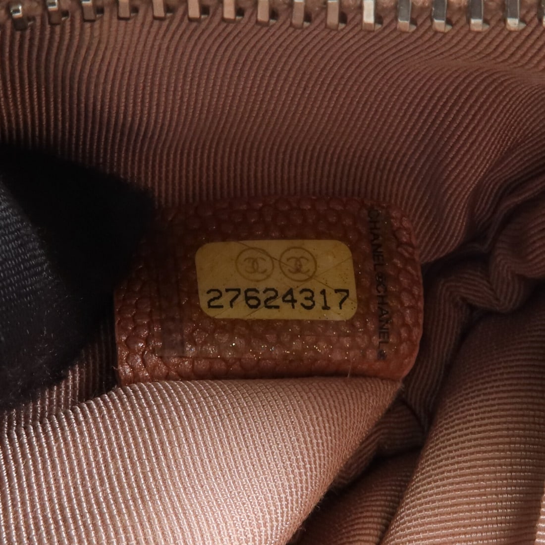 Chanel Zip Mini Pouch Dusty Pink - 8