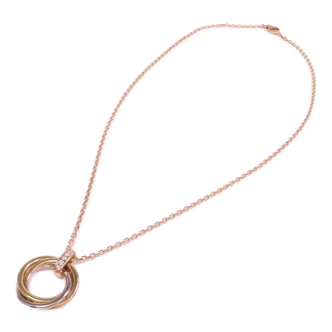 Cartier Trinity Diamond Necklace - 4