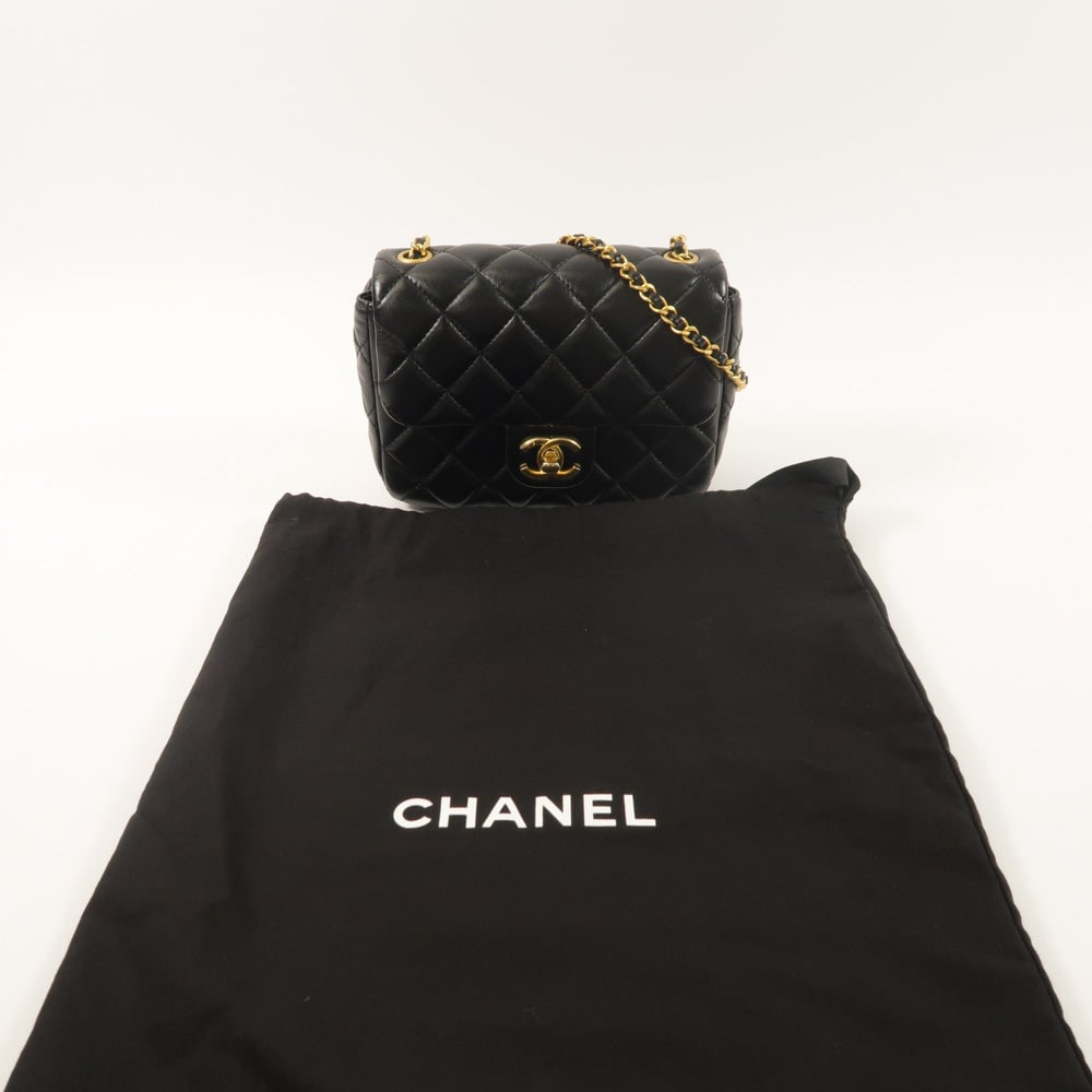 Chanel Mini Flap Bag Black - 9