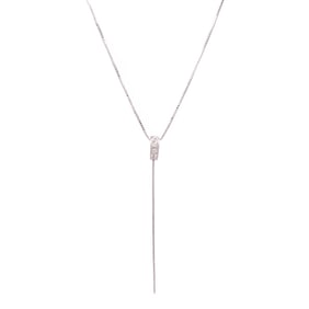 Diamond Necklace 18K White Gold