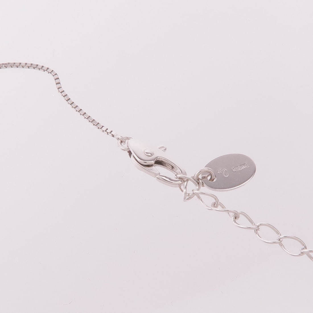 Diamond Necklace 18K White Gold - 4