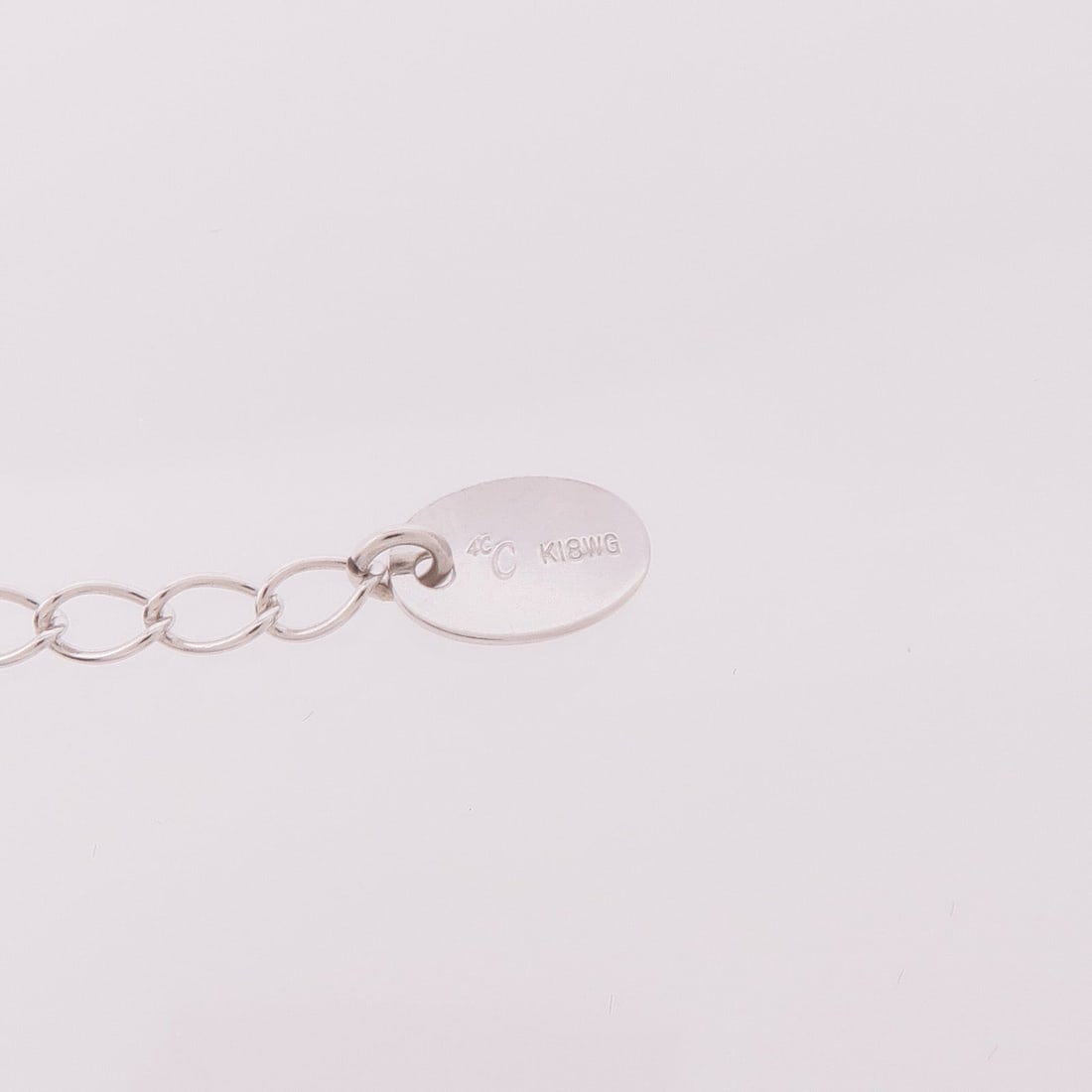 Diamond Necklace 18K White Gold - 6