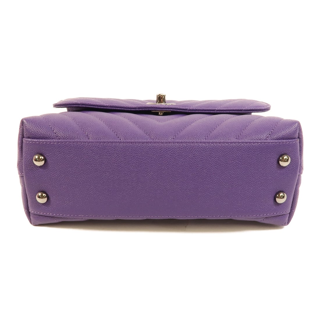 Chanel Coco Handle Small Purple - 4